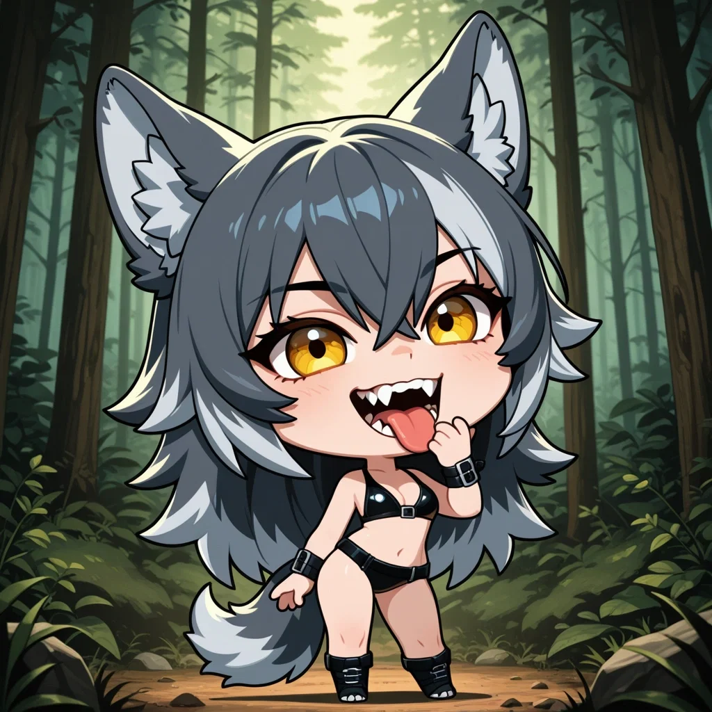オオカミ少女　灰色狼SD