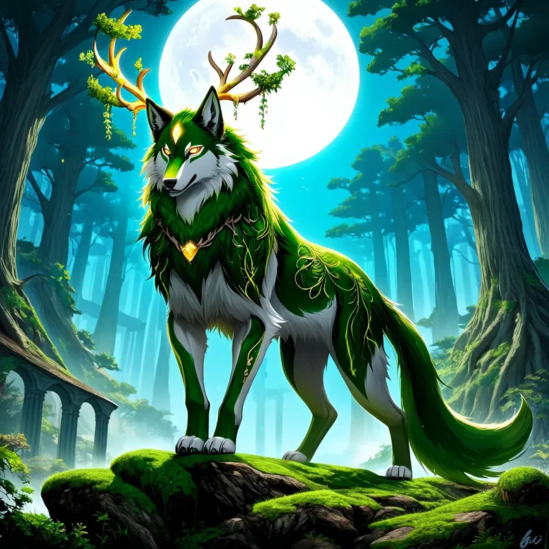 Verdalune : Le Loup Elfique