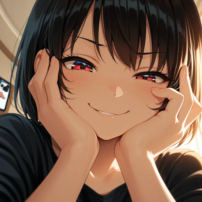 自撮り少女
