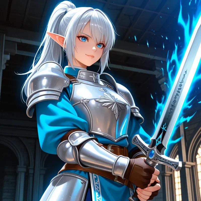 エルフの剣士１