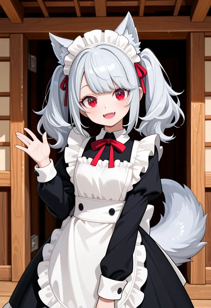 かわいいメイドさん