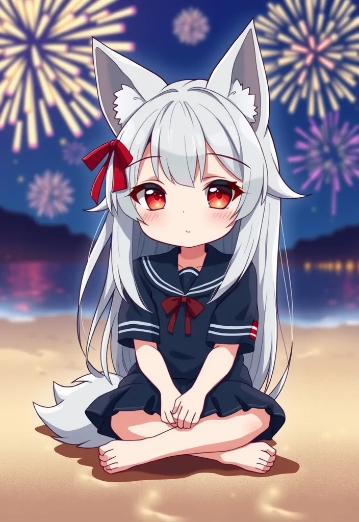 花火の海岸