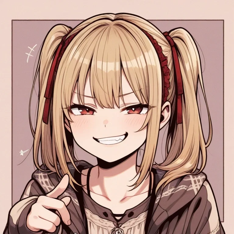 メスガキがお前のことを嘲笑っている1